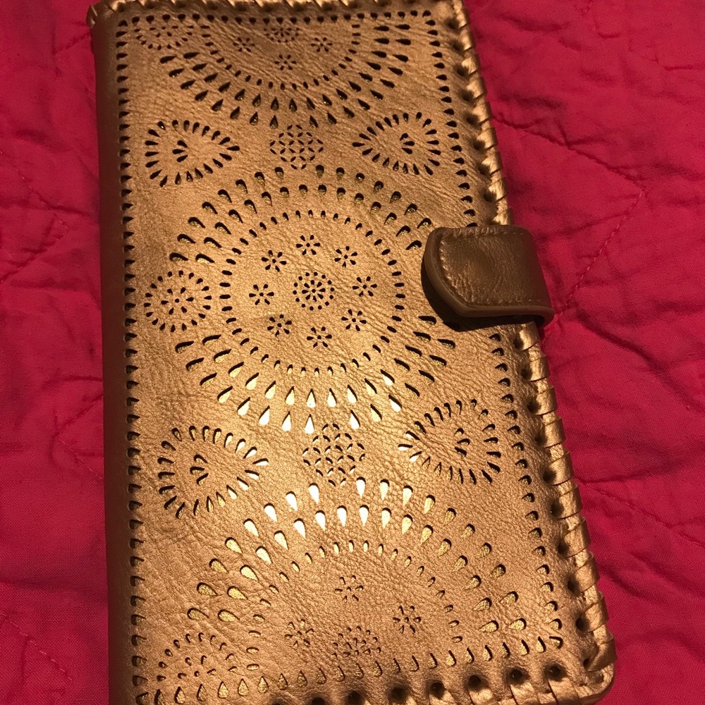 Madison West wallet - copper